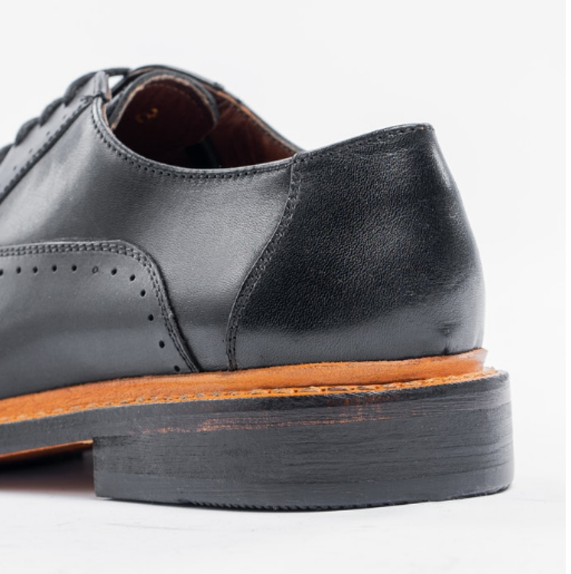 Cavani Brentwood Brogue Black-2